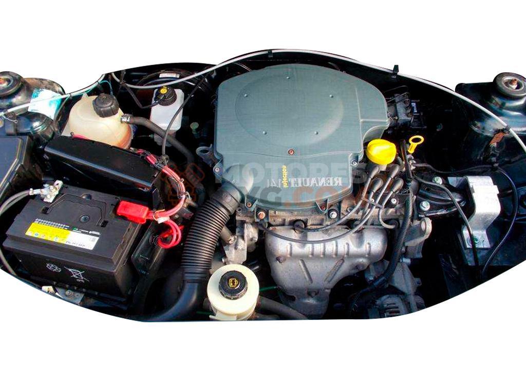 Motor K7ja Dacia Logan I 1.4 i (75 cv)