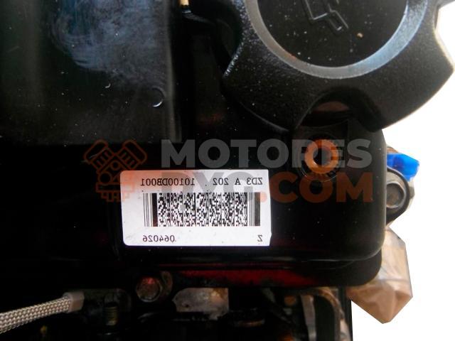 Motor ZD3A2 Nissan Interstar Caja/Chasis dCi 140 (136 cv)