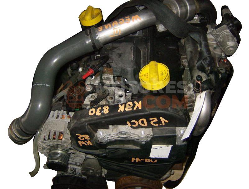 Motor K9K830 Renault Megane III 1.5 dCi (90 cv) FAP