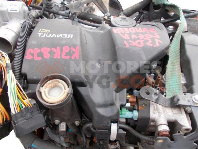 Motor K9K892 Dacia Sandero I stepway 1.5 dCi (90 cv) FAP