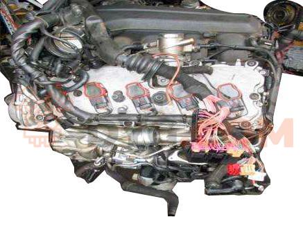 Motor buh Audi RS6 (4F,C6) 5.0 TFSI V10 (580 cv) quattro Tiptronic