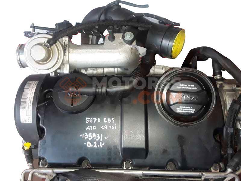 Motor ATD Volkswagen Bora Variant (1J6) 1.9 TDI (101 cv) Automatico