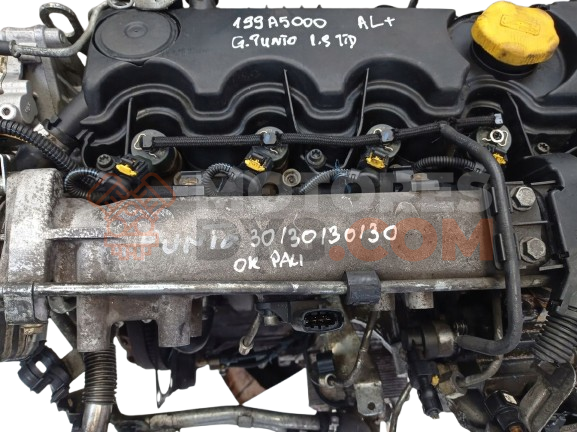 Motor 199 A5.000 Fiat Grande Punto 1.9 D Multijet (116 cv)