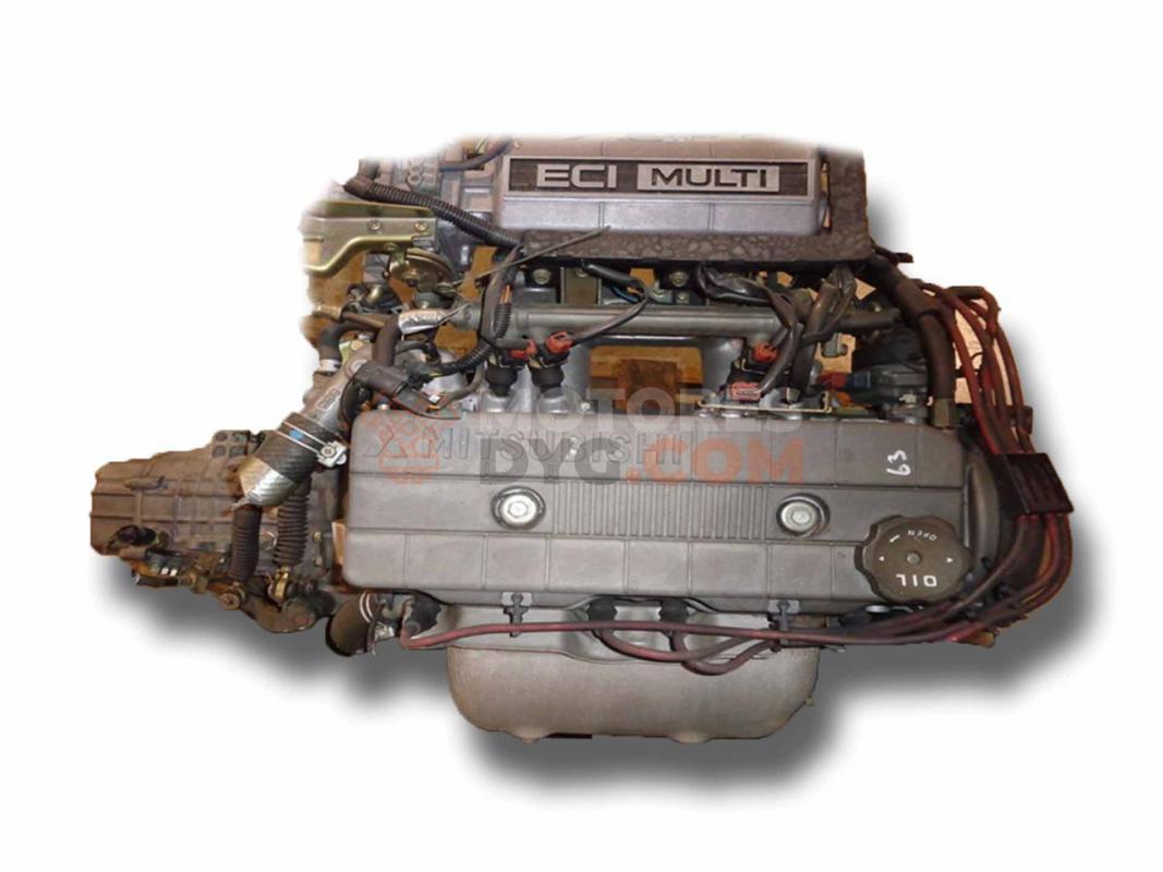 Motor 4G63 Mitsubishi Eclipse Spyder III (D30) 2.4 i 16V (149 cv)