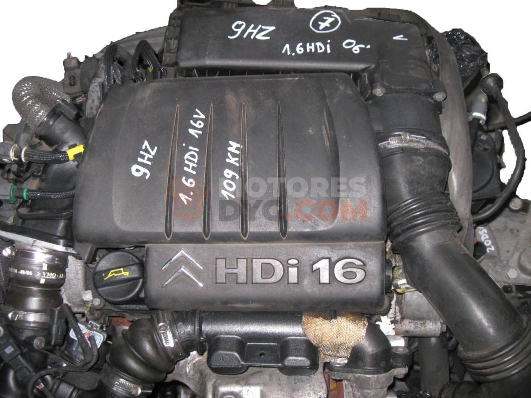 Motor 9HZ (DV6TED4) Citroen C5 III (RD_) 1.6 HDi 110 (109cv)