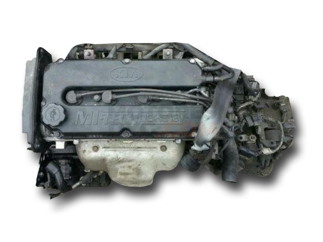 Motor A3E Kia Rio I Sedan (DC, Versión 2002) 1.3i (82 cv)