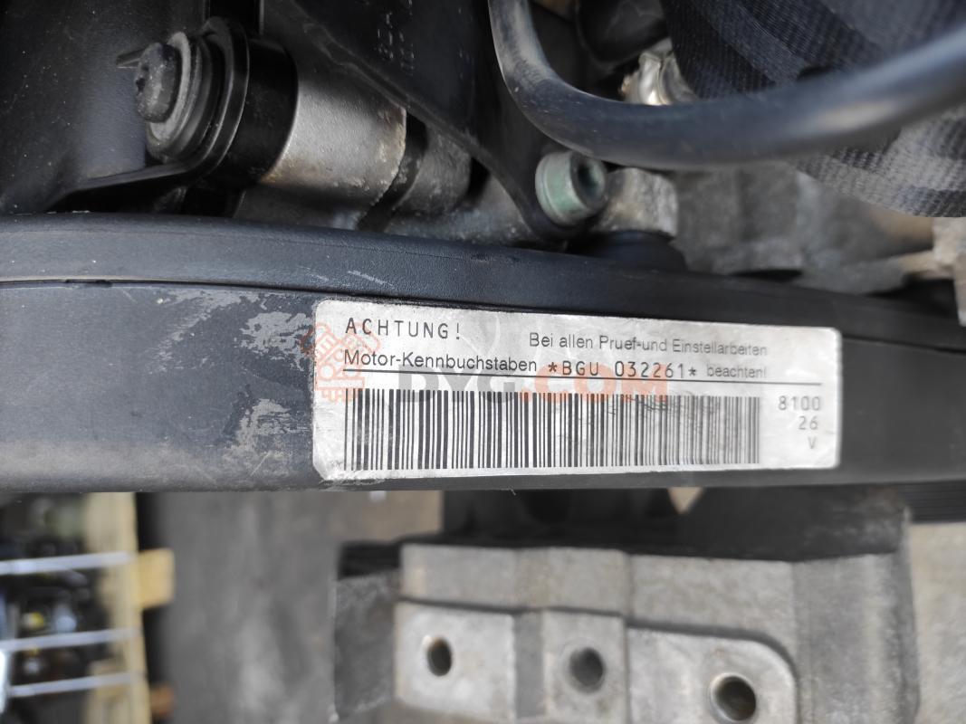 Motor BGU Audi A3 (8P) 1.6i (102 cv)