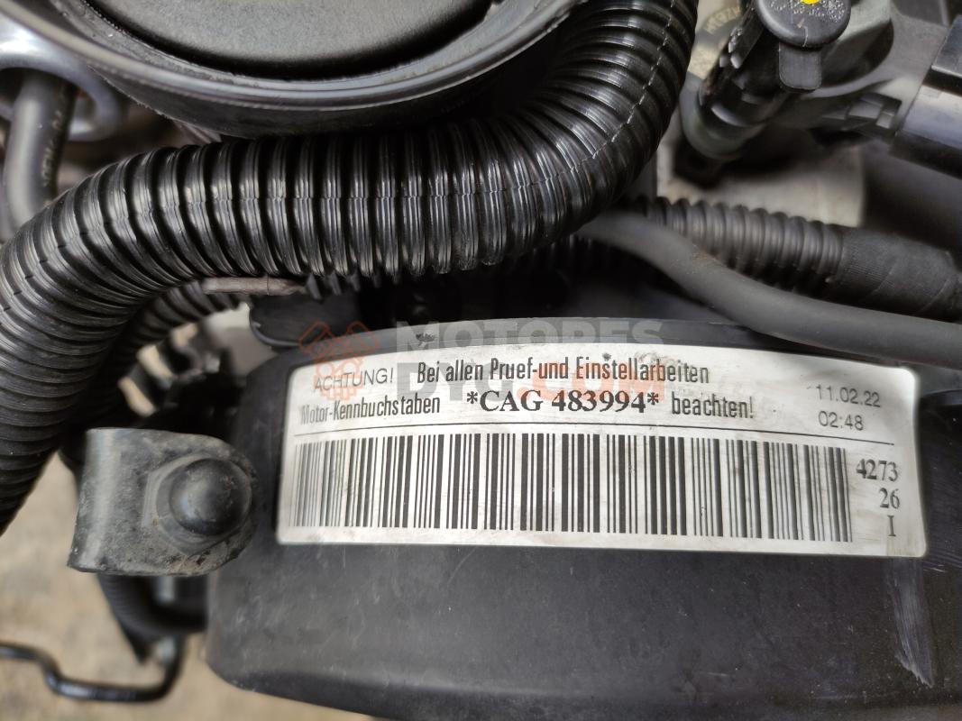 Motor CAG - CAGA Audi A4 (B8) Versión 2011 2.0 TDI (143 cv)
