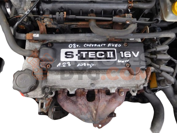 Motor b12d1 Chevrolet Aveo Hatchback 3d (Versión) 1.2 16V (84 cv)