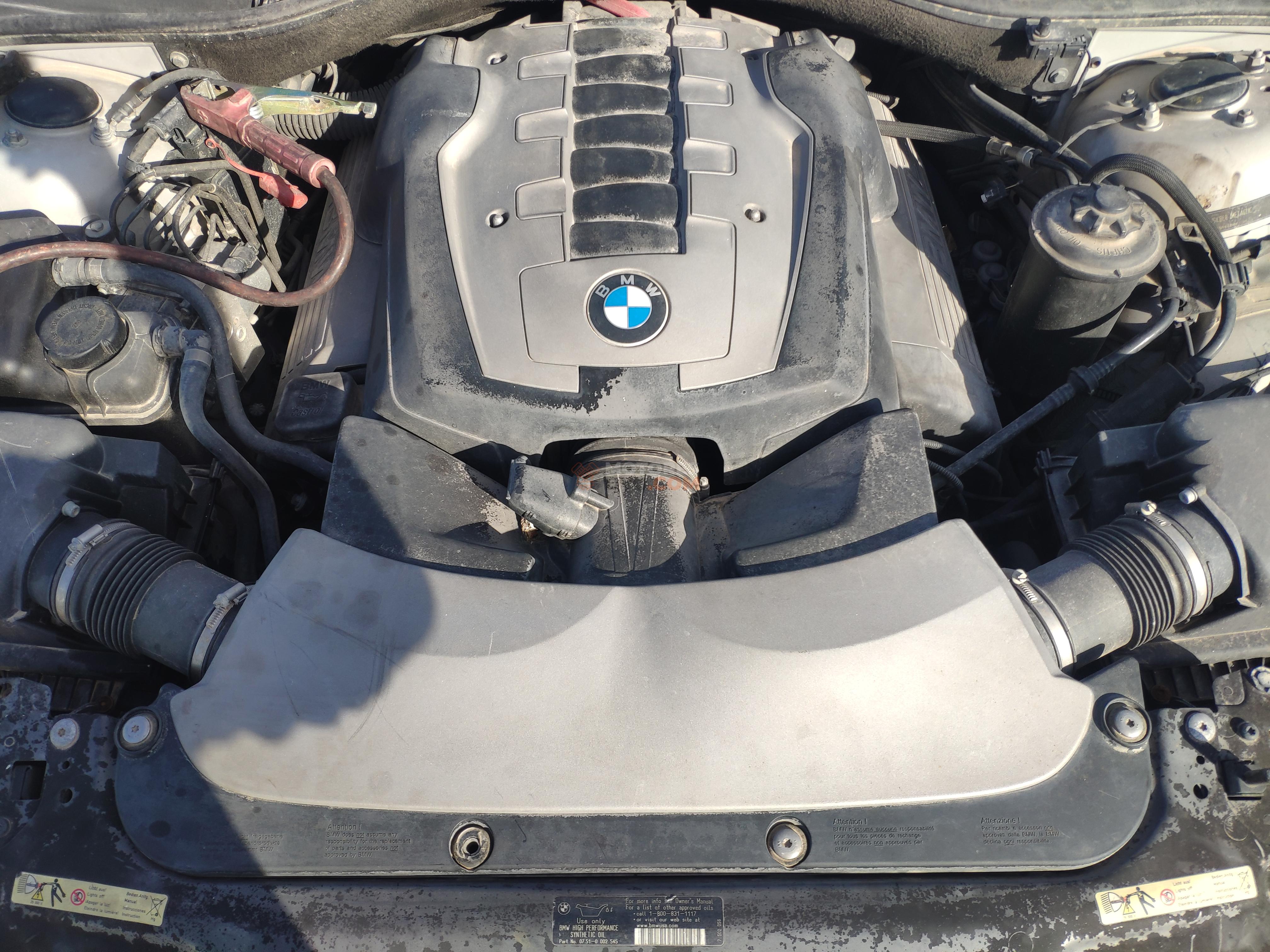 Motor GN62B48 Bmw Serie 7 (E66, Versión 2005) 750Li (367 cv) Steptronic