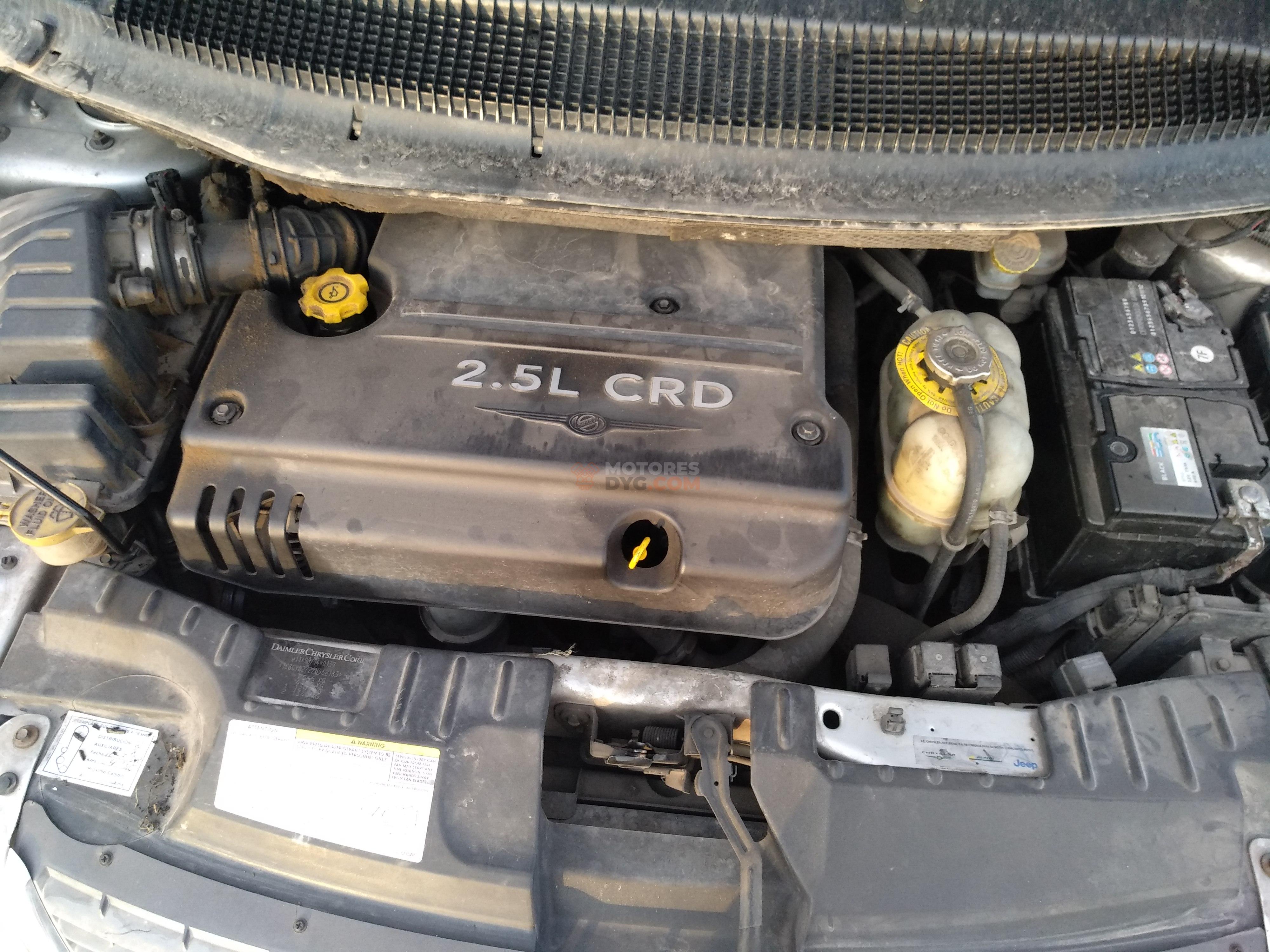 Motor D76VM07C Chrysler Voyager IV 2.5 CRD TD (143 cv)