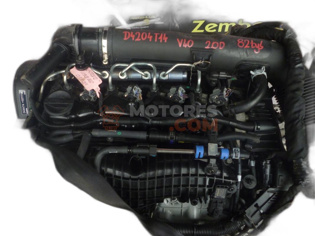 Motor D 4204 T14 Volvo V40 (2012) 2.0 D2 (120 cv)