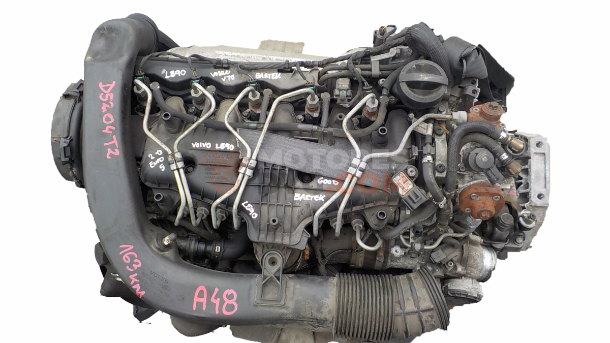 Motor D 5204 T2 Volvo V70 III 2.0D (136 cv)