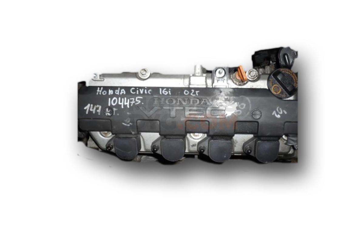 Motor D16V1 Honda Civic Hatchback VII 1.6 16V (110 cv) Automatico