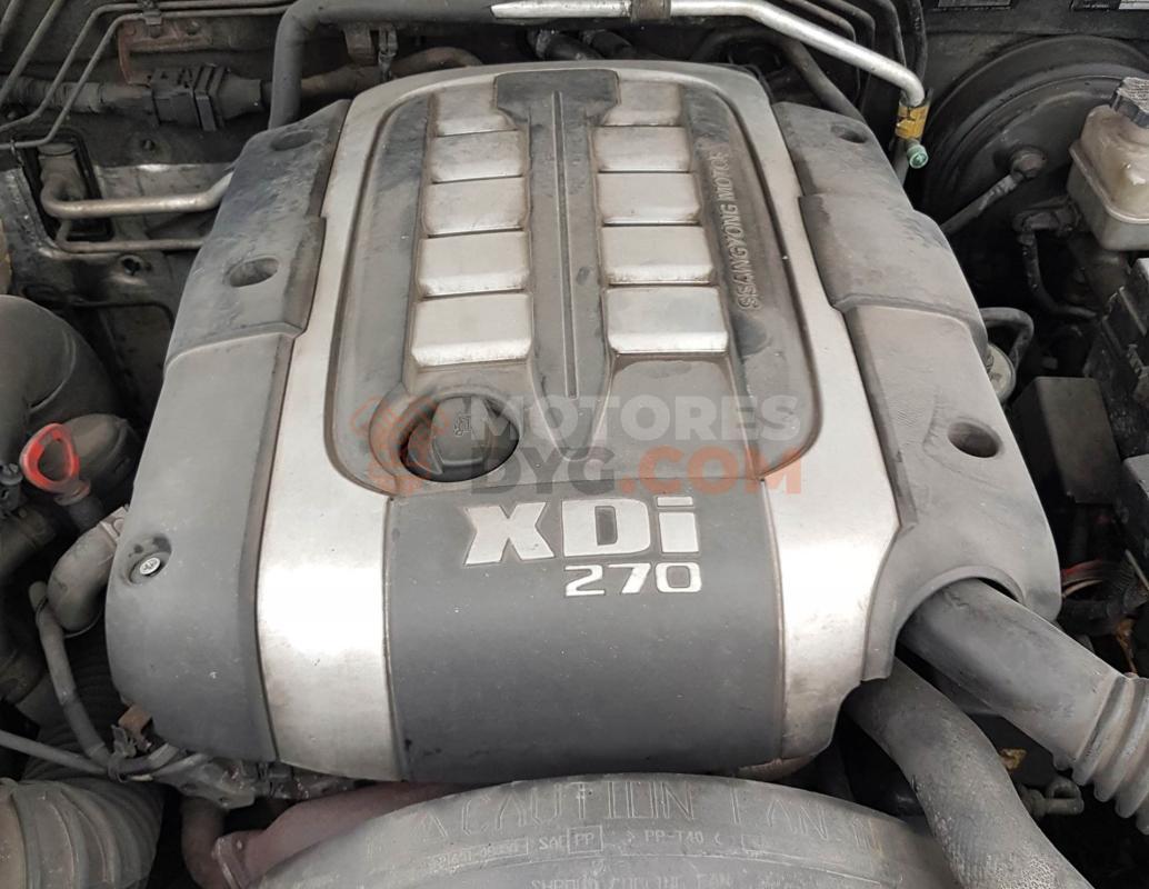 Motor D27DT Ssangyong Rexton II RX 270 XVT Automatico (186 cv)