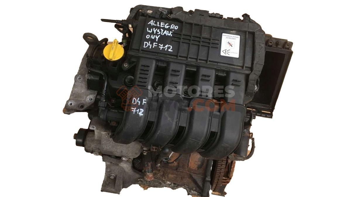 Motor D4F 712 Renault Clio II 1.2 (BB0A, CB0A) (60 cv)