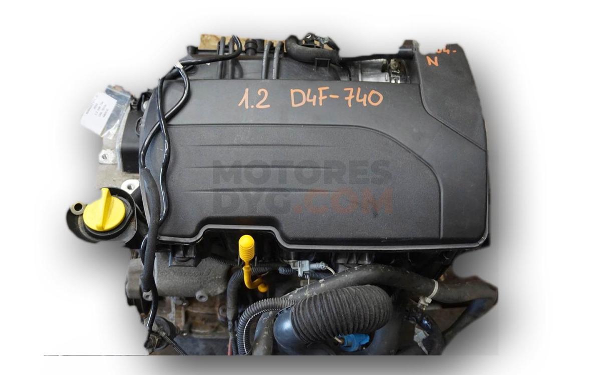 Motor D4F-740 Renault Clio Grandtour (KR0/1_) 1.2 16V (KR0E) (78 cv)