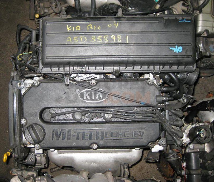 Motor D4FA Kia Rio II Hatchback (JB) 1.5 CRDi (109 cv)