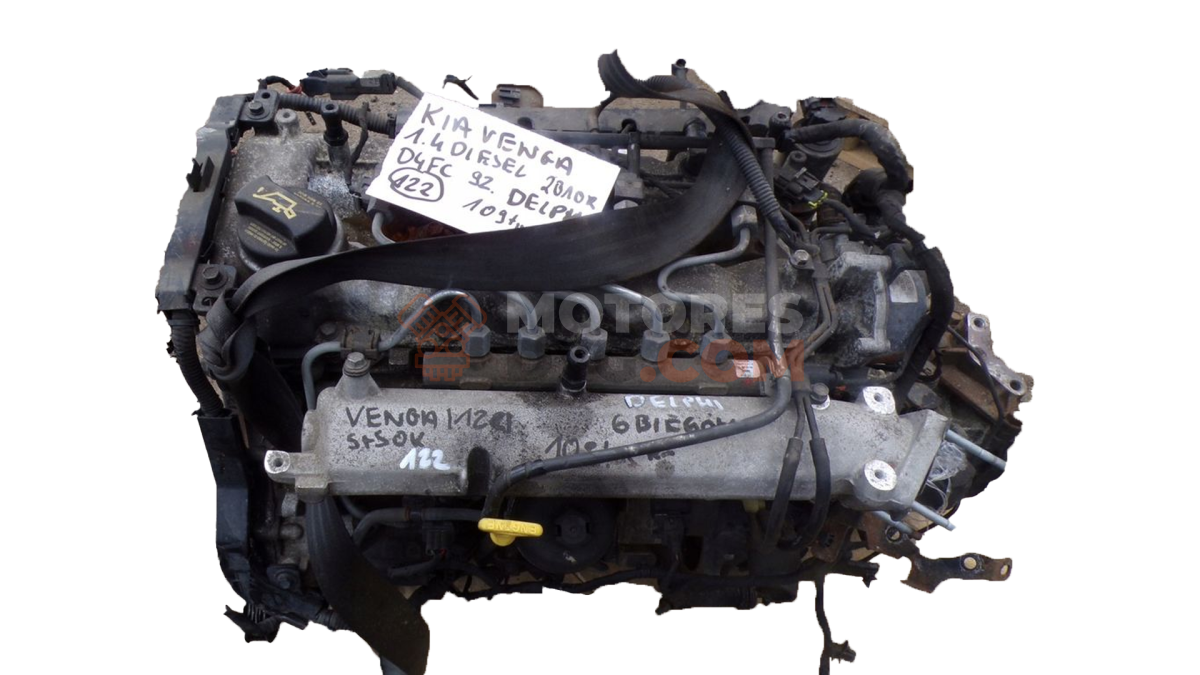 Motor D4FC Kia Venga 1.4 CRDI 16V (77 cv)