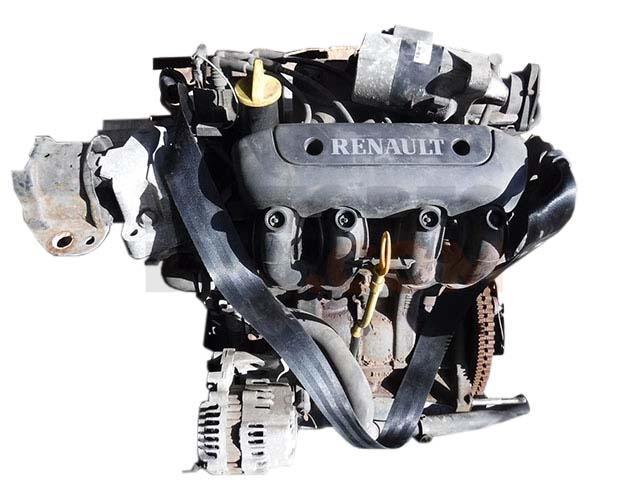 Motor D7F 726 Renault Clio II 1.1 (B/C/SB0A,B/CB0F) (58 cv)