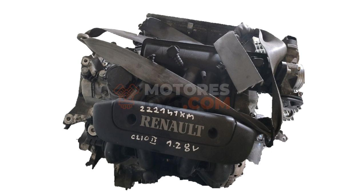 Motor D7F 726 Renault Clio II Furgón (SB0/1/2_) 1.2 (SB0A, SB0F, SB10) (60 cv)
