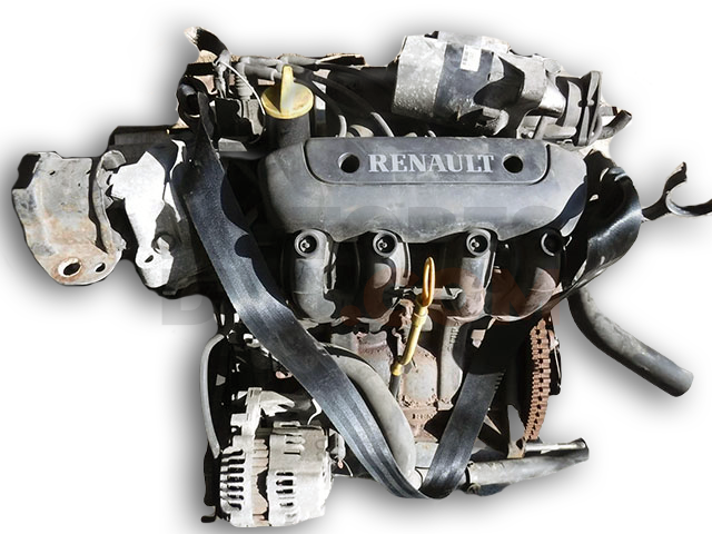 Motor D7F 726 Renault Kangoo Express (FC) 1.2 (KC0A) (58 cv)