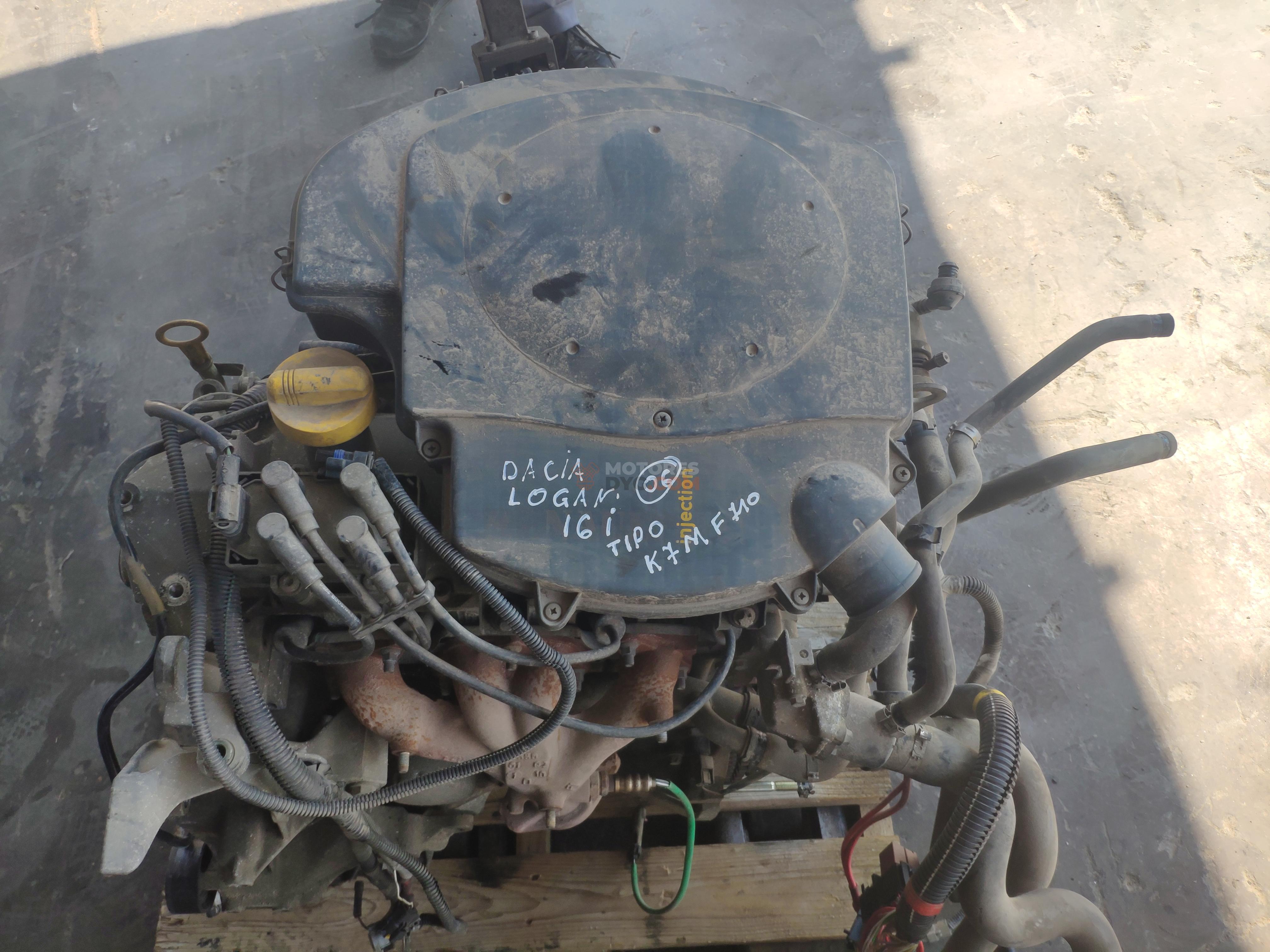 Motor GK7MF7 Dacia Logan I 1.6 i (87)