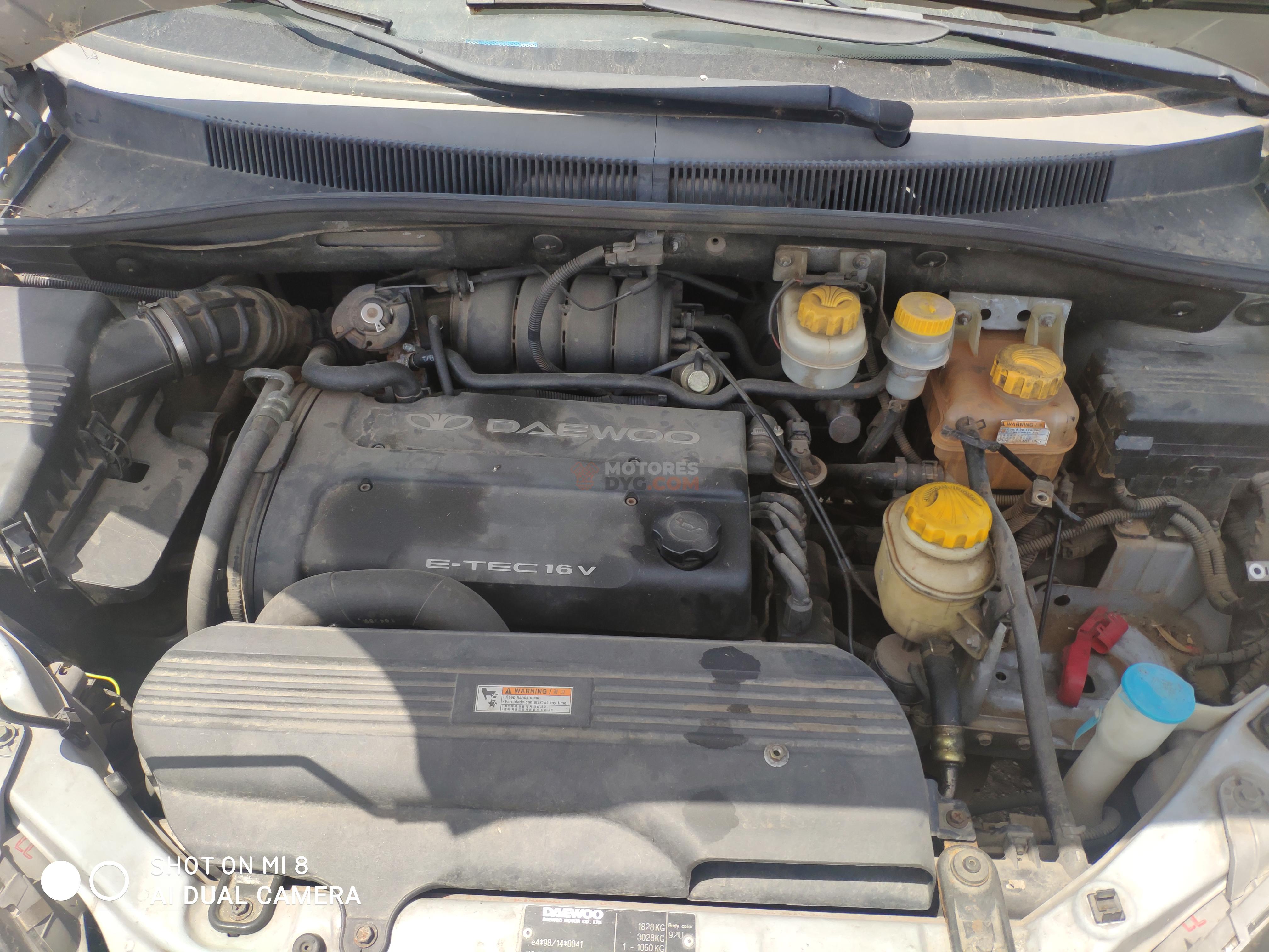 Motor GA16DMS Daewoo Tacuma 1.6 (105 cv)