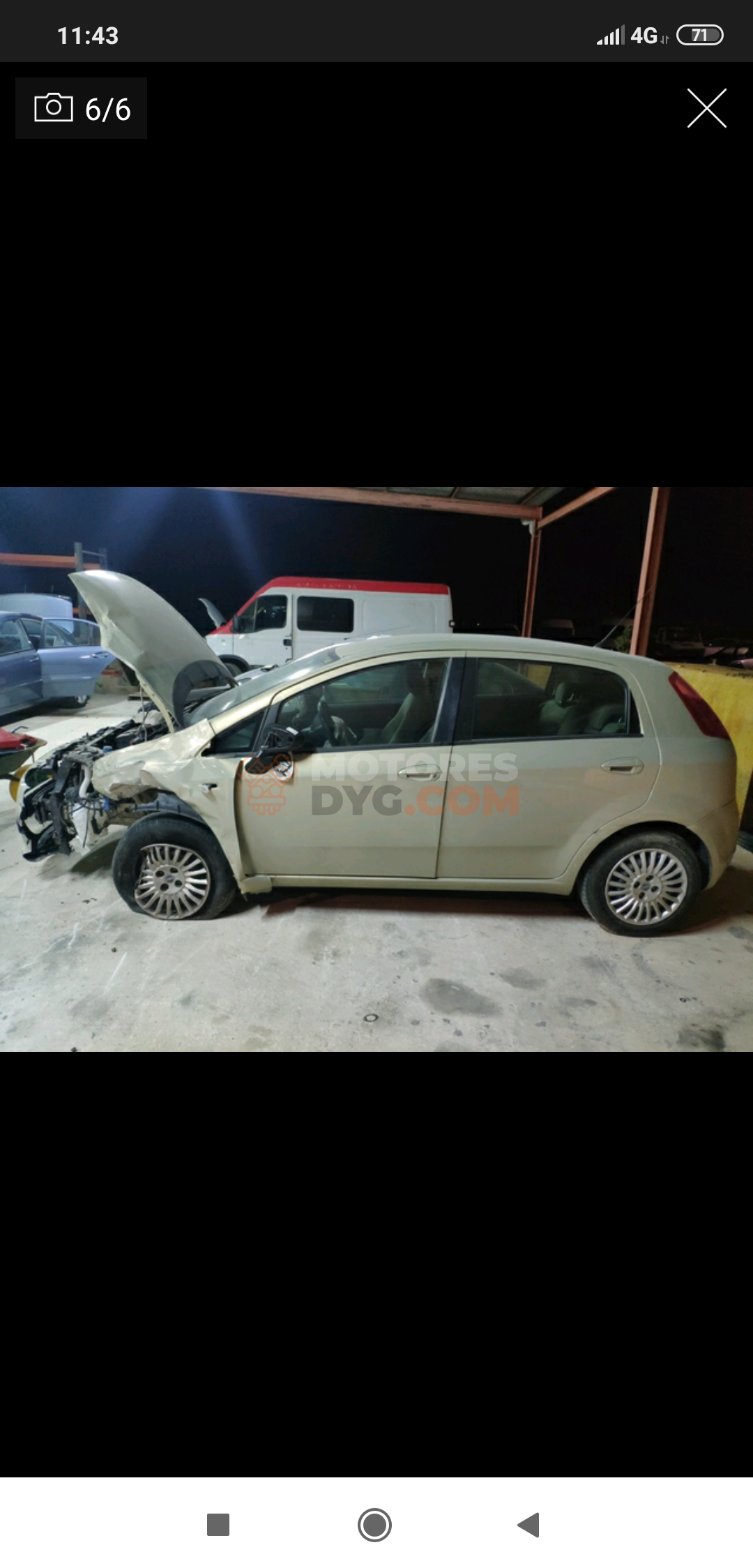 Motor G350A1000 Fiat Punto II (188) 1.4 (95 cv)
