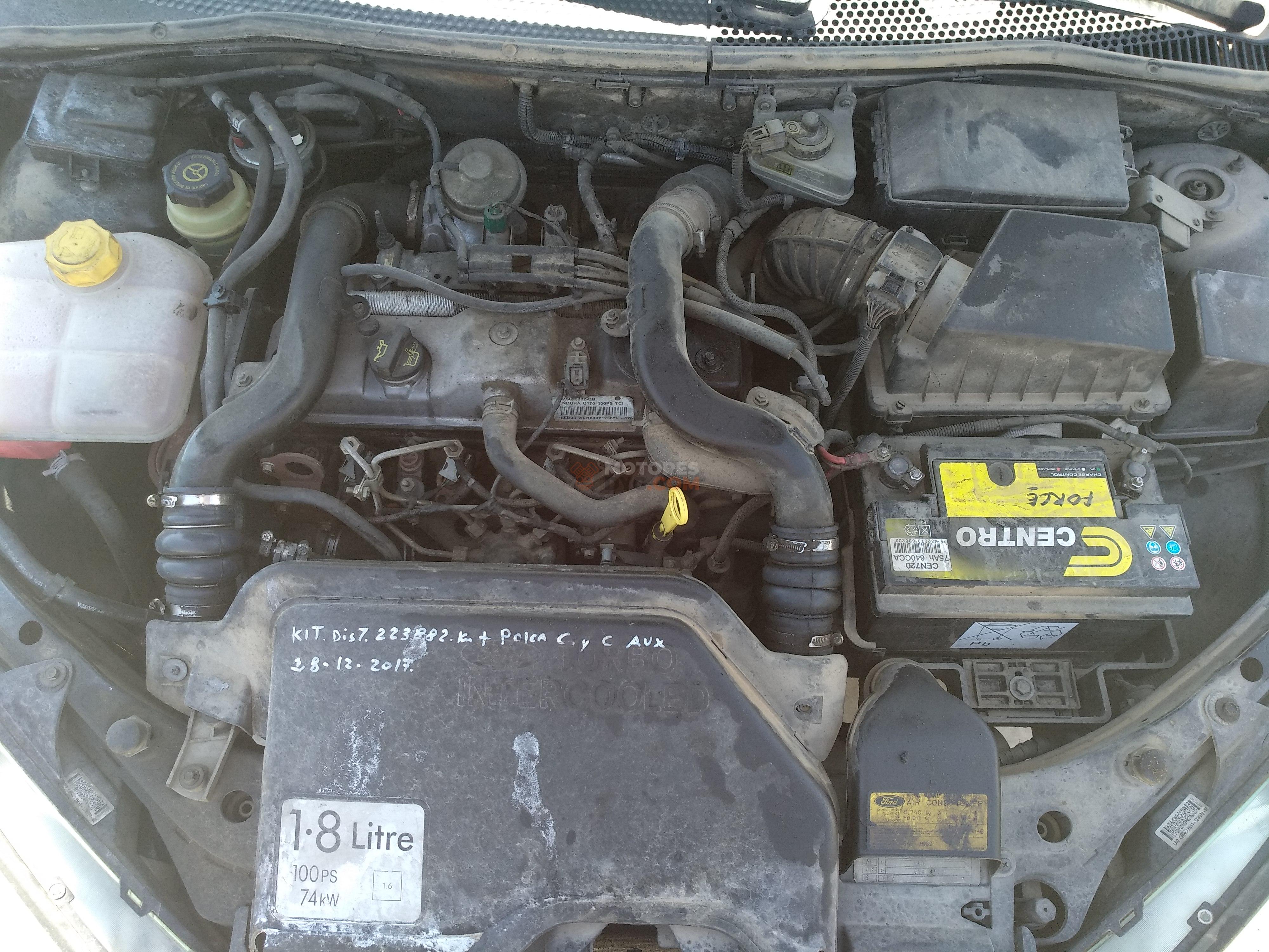 Motor DFFDA Ford Focus Hatchback I 1.8 TDCi (100 cv)