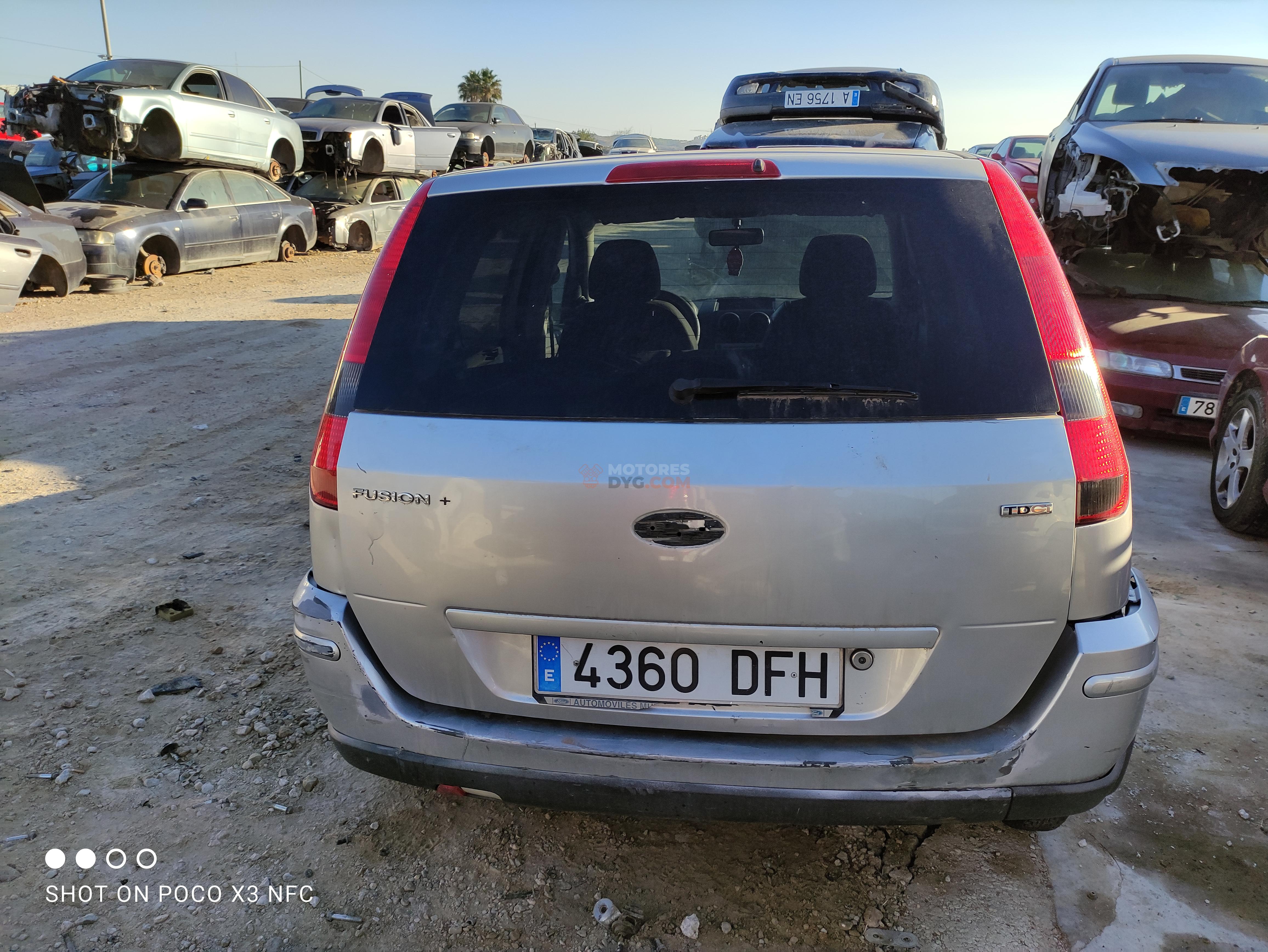 Motor DF6JA Ford Fusion 1.4 TDCi (68 cv)