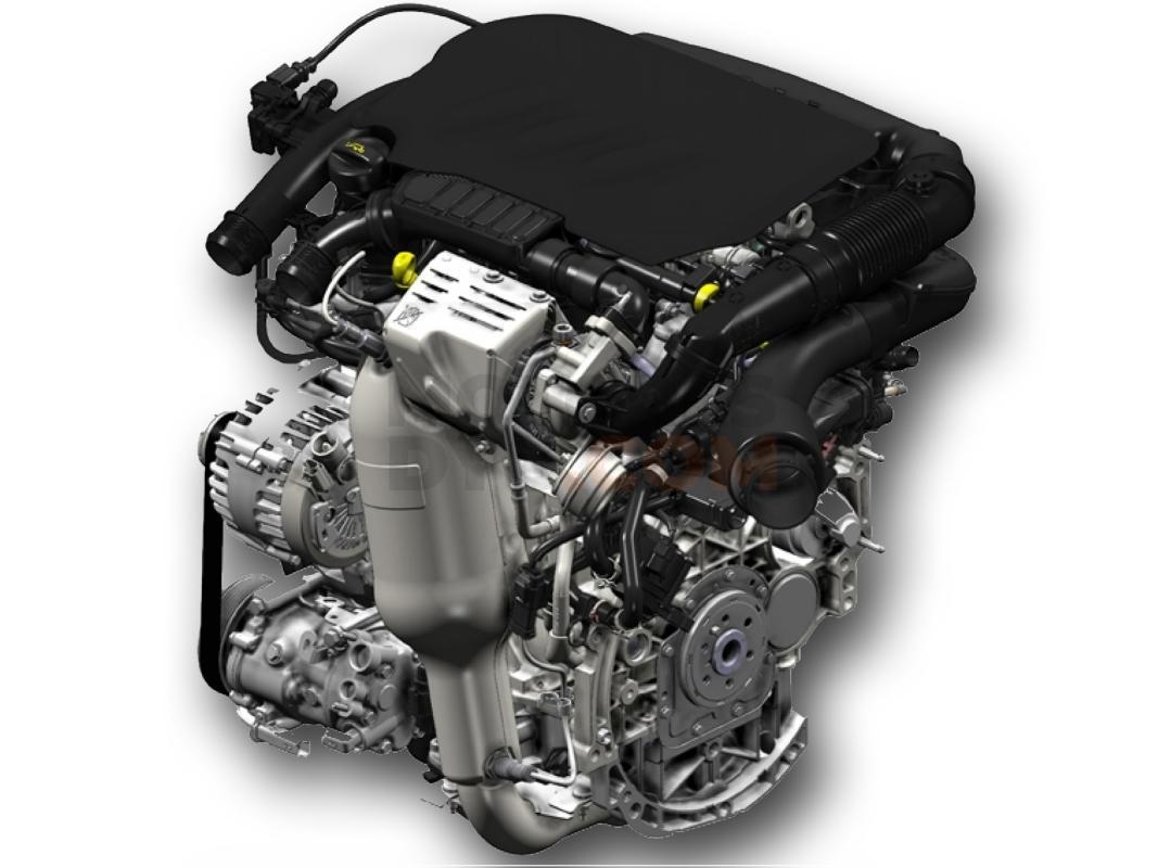 Motor HNZ (EB2DT) Citroen C3 II (Fase II, 2013) 1.2 PureTech (110 cv) start/stop