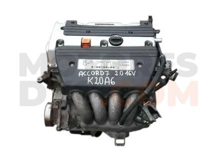 Motor K20A6 Honda Accord VII 2.0 i-VTEC 16V (155 cv)