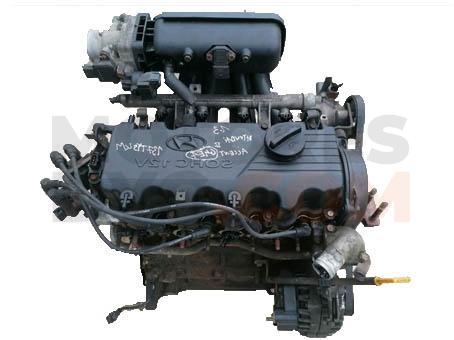 Motor G4EA, 1.3I/12V Hyundai Accent Hatchback II 1.3 i 12V (75 cv)