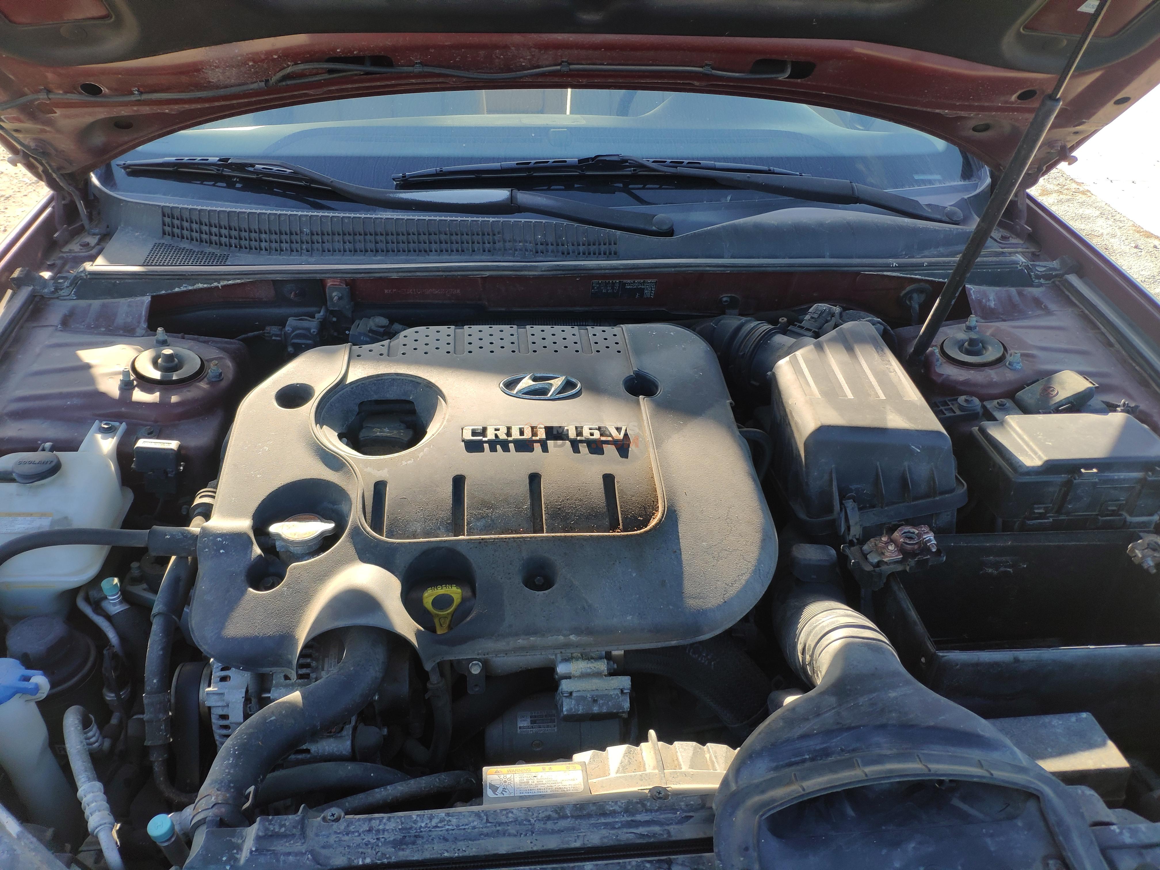 Motor D4EA Hyundai Sonata V (NF, Versión 2008) 2.0 CRDi (150 cv)