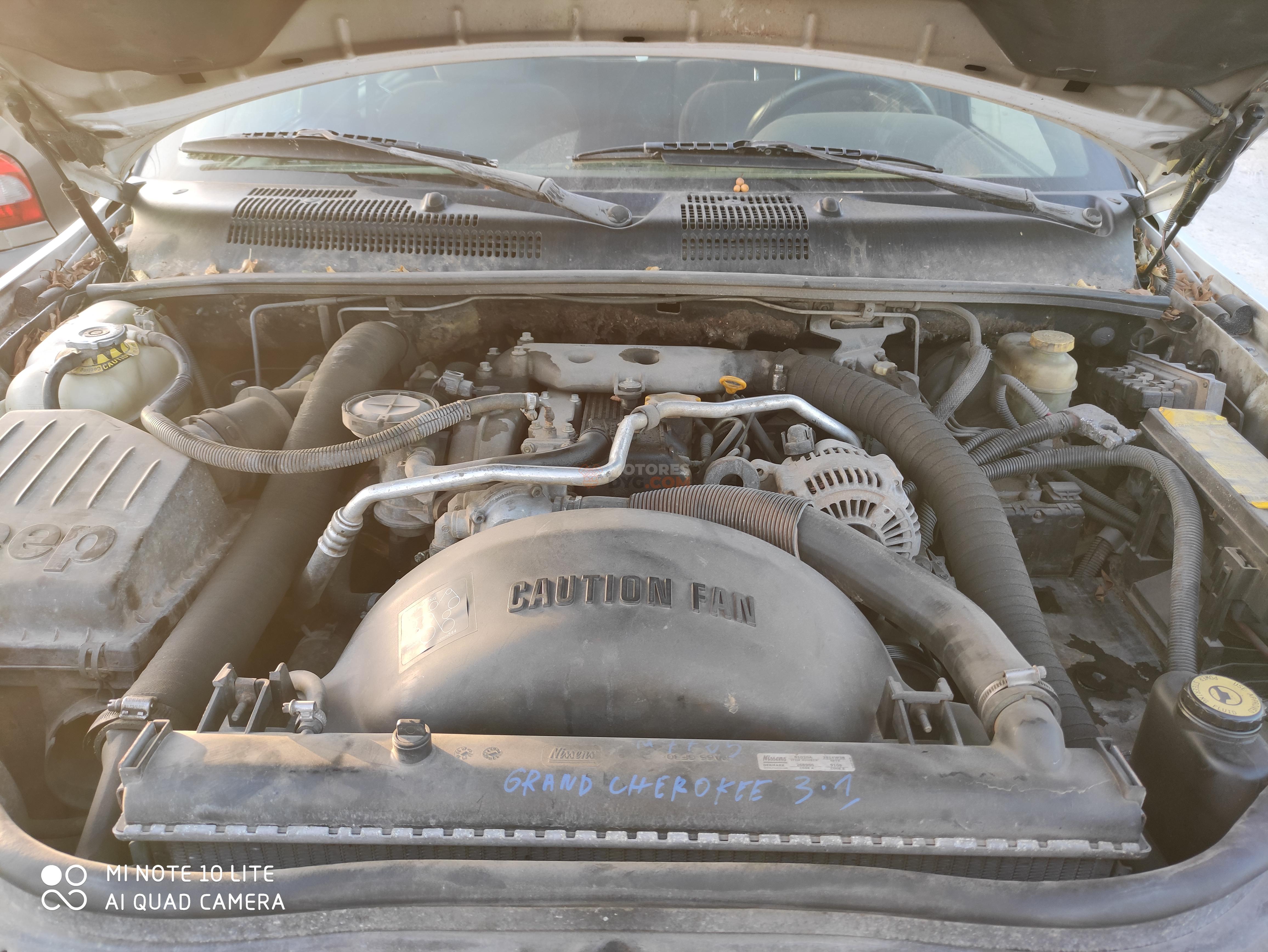 Motor DVM73B Jeep Grand Cherokee II (WJ) 3.1 TD (140 cv) Automatico