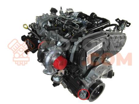 Motor k9k636 Nissan Qashqai 1.5 dCi (103 cv)