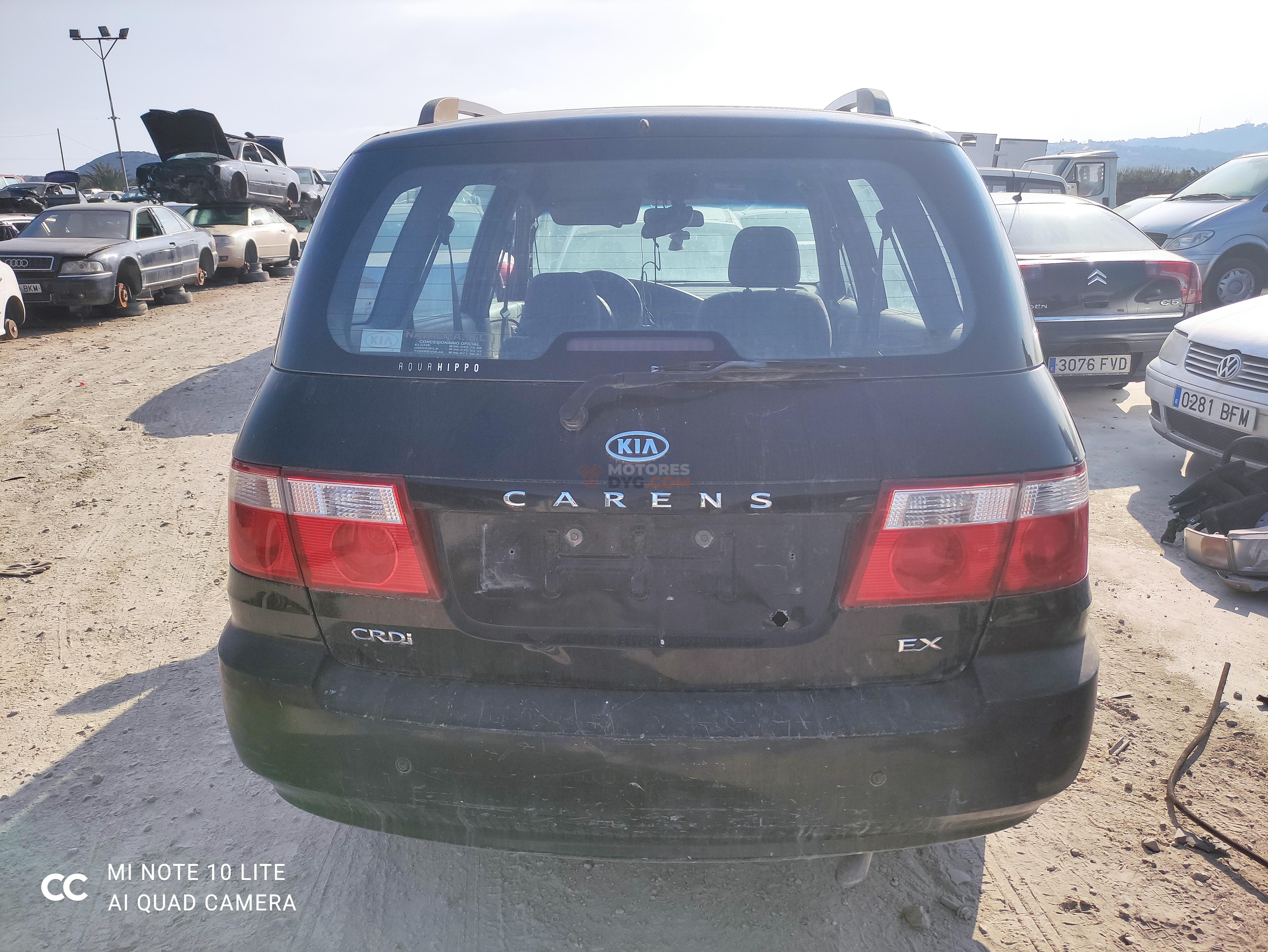 Motor D4EA Kia Carens II 2.0 CRDi (113 cv)