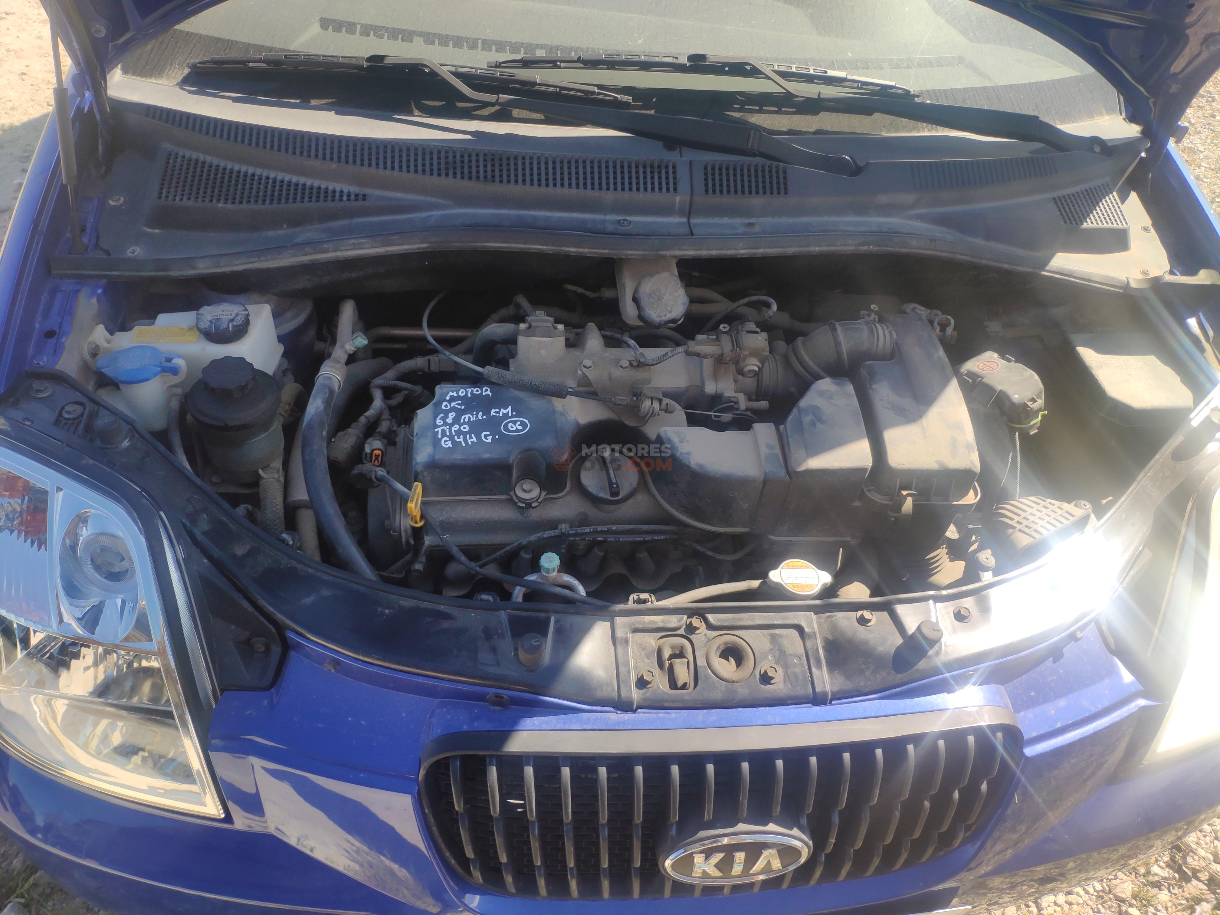 Motor G4HG Kia Picanto 1.1i 12V (64 cv)