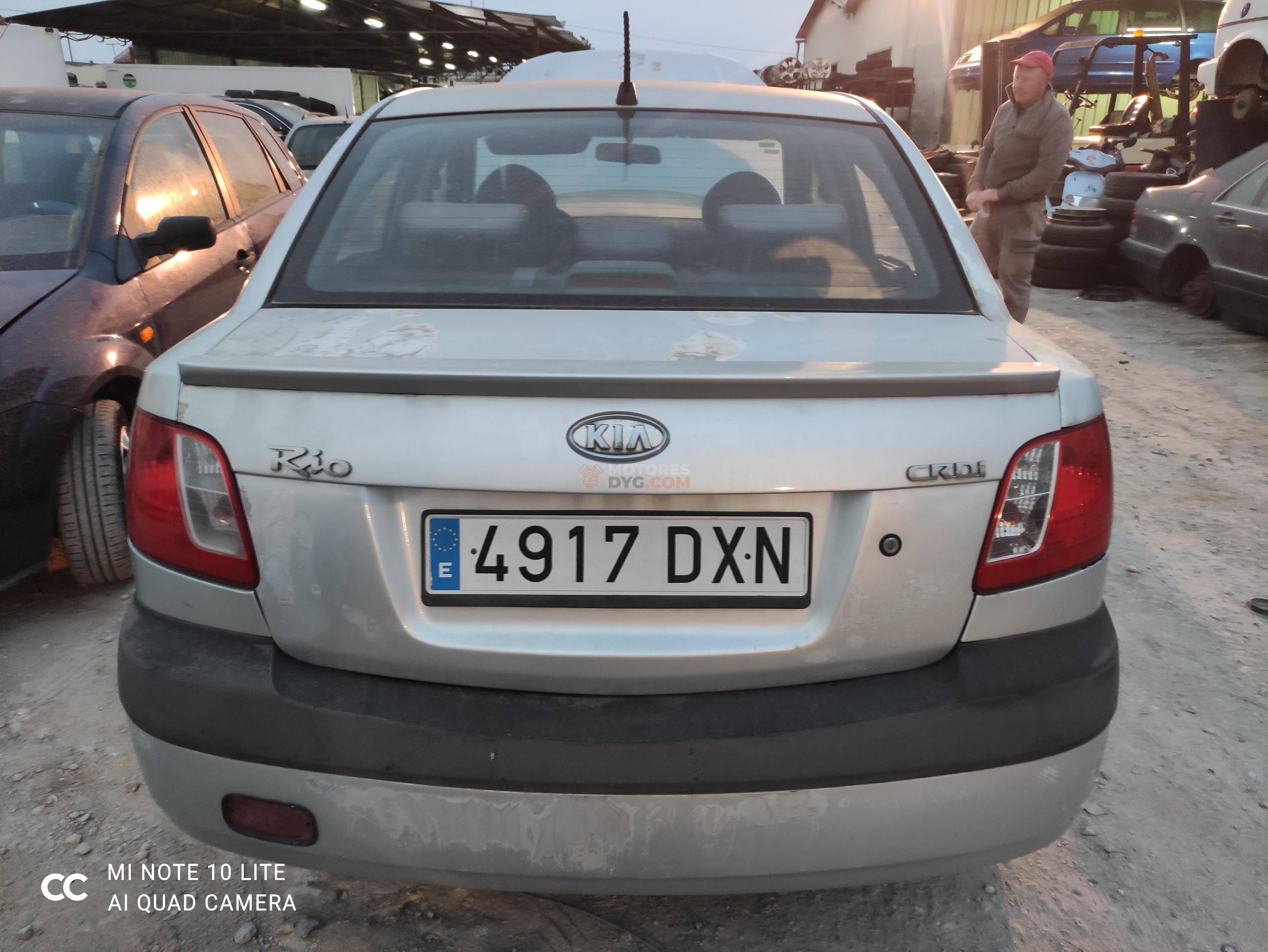 Motor D4FA Kia Rio II Hatchback (JB) 1.5 CRDi (109 cv)