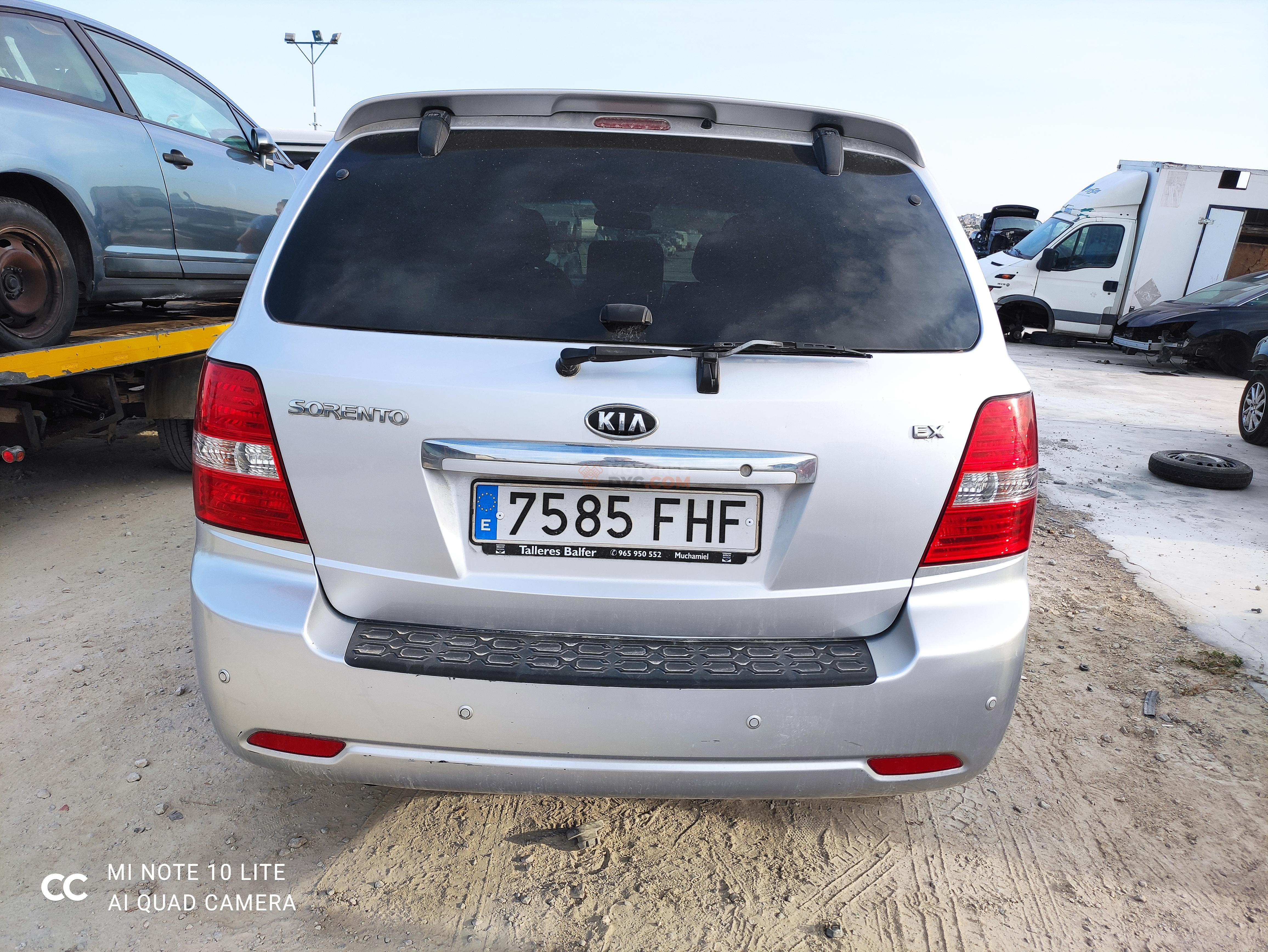 Motor D4CB Kia Sorento I (Versión 2006) 2.5 CRDi (170 cv)