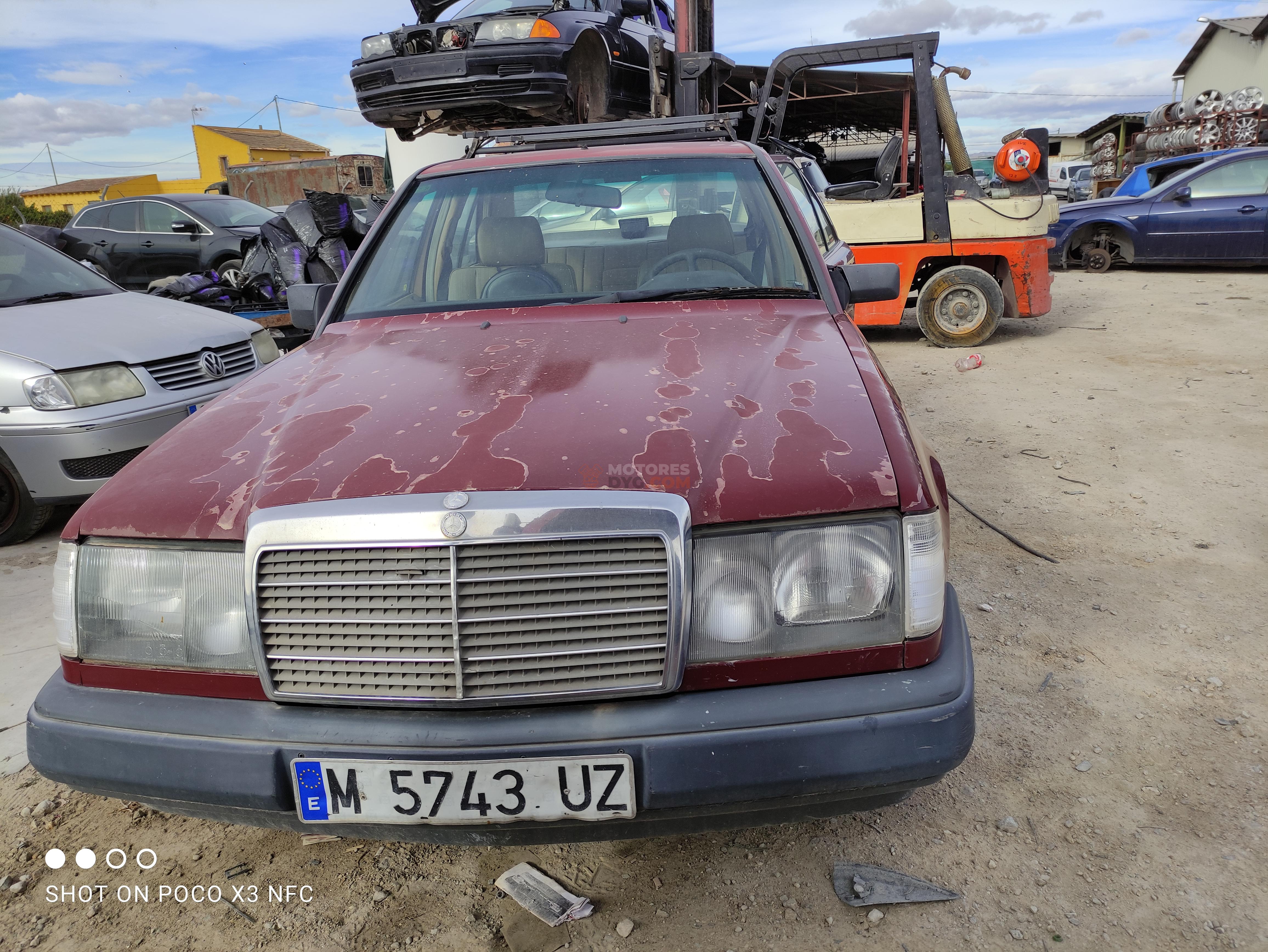 Motor D601912 Mercedes Benz 200 (W124) 200 D (72 cv)