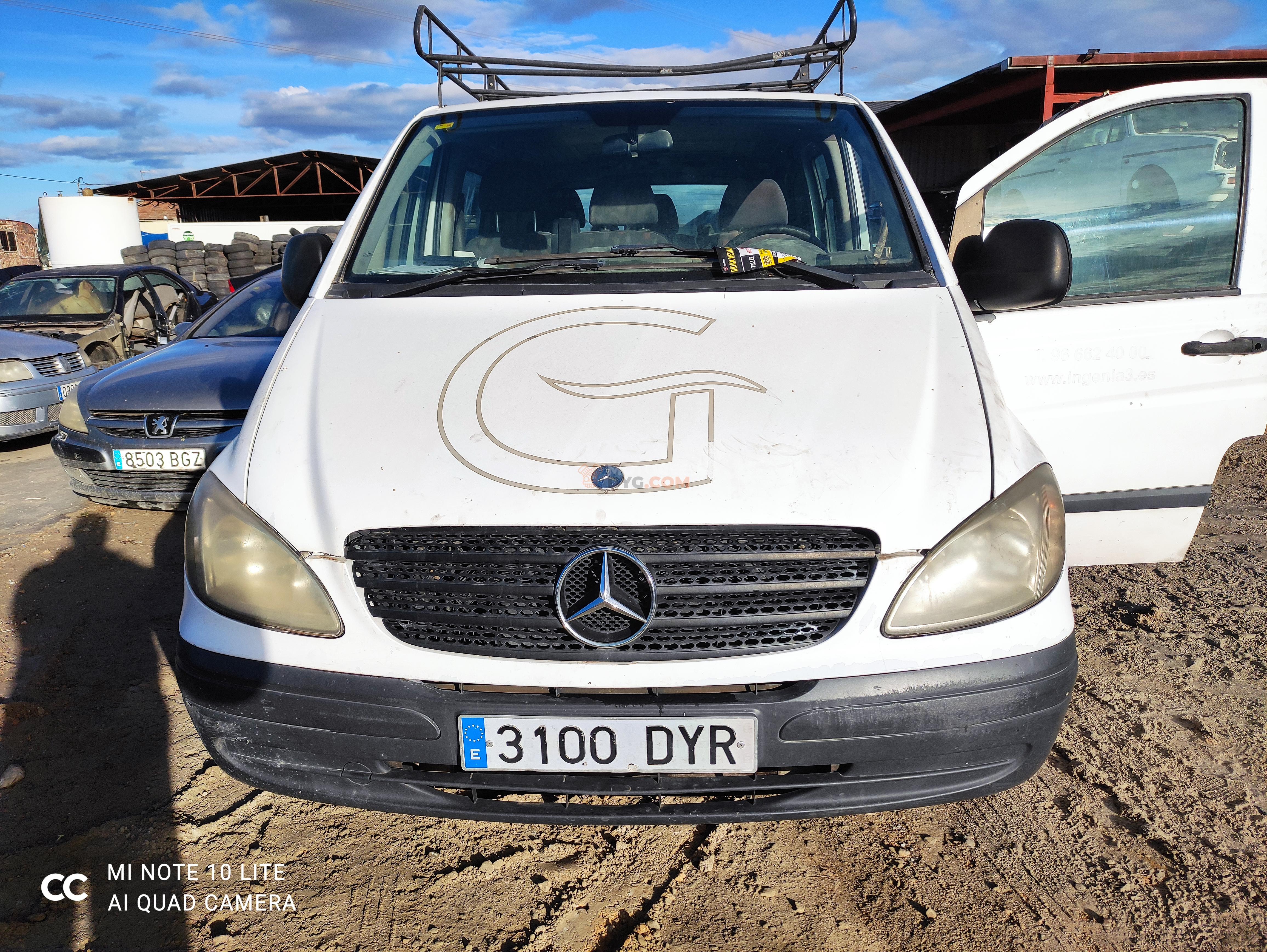 Motor D646983 Mercedes Benz Vito Autobús (W639) 109 CDI (88 cv)