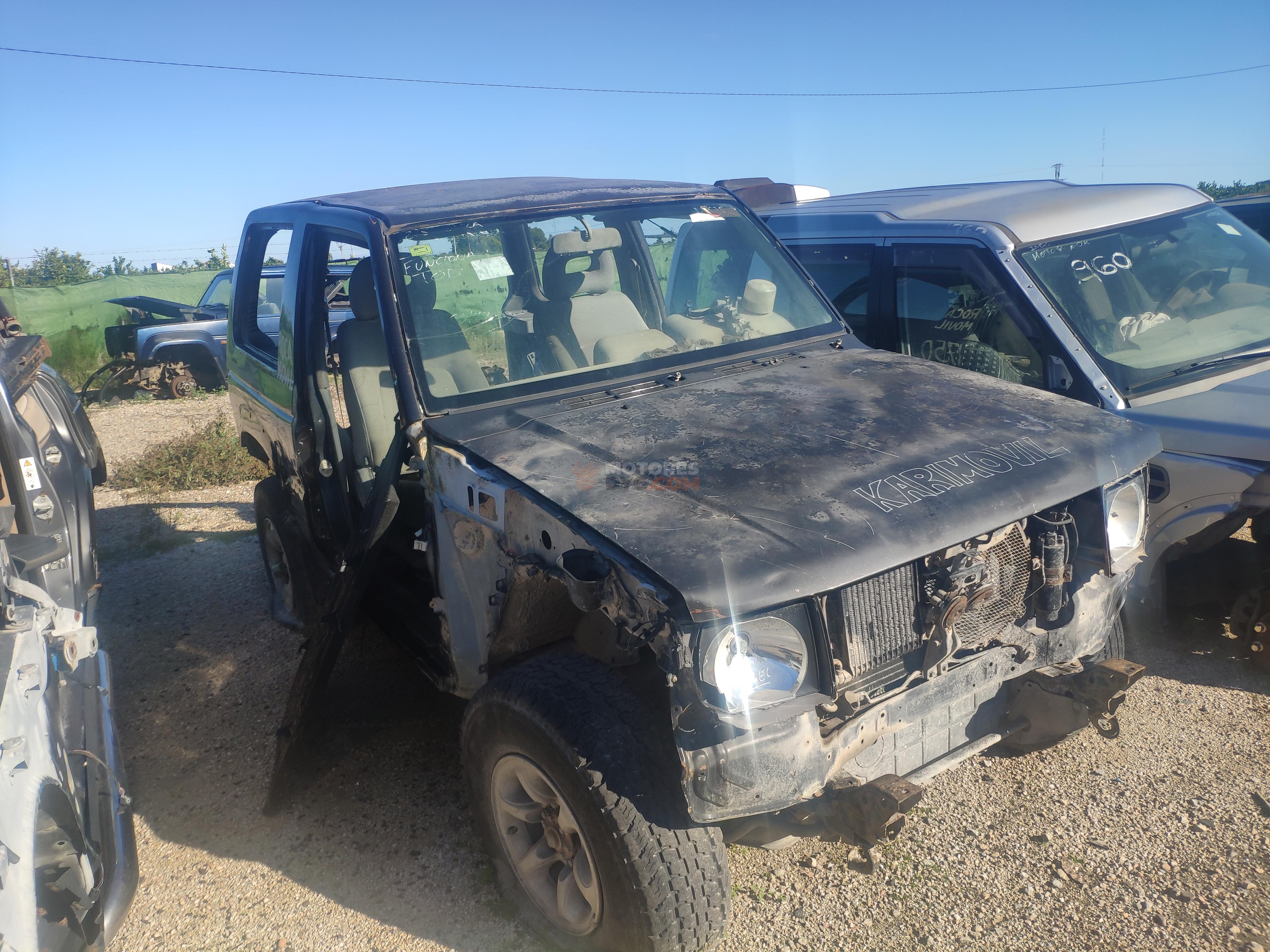 Motor D4D56 Mitsubishi Pajero II (V2_W,V4_W) 2.5 TD GL (99 cv)