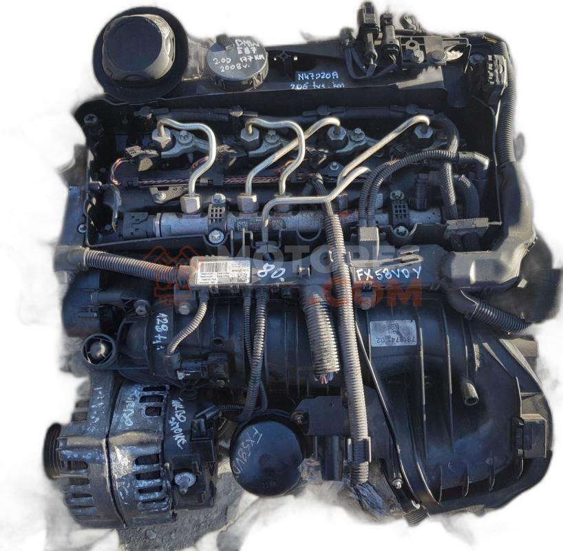 Motor N47 D20 A Bmw Serie 1 (E87 LCI, Versión 2007) 120d (177 cv)