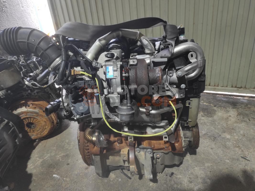 Motor K9KA636 - K9KA6 - K9K636 Nissan Qashqai II 1.5 dCi (110 cv)