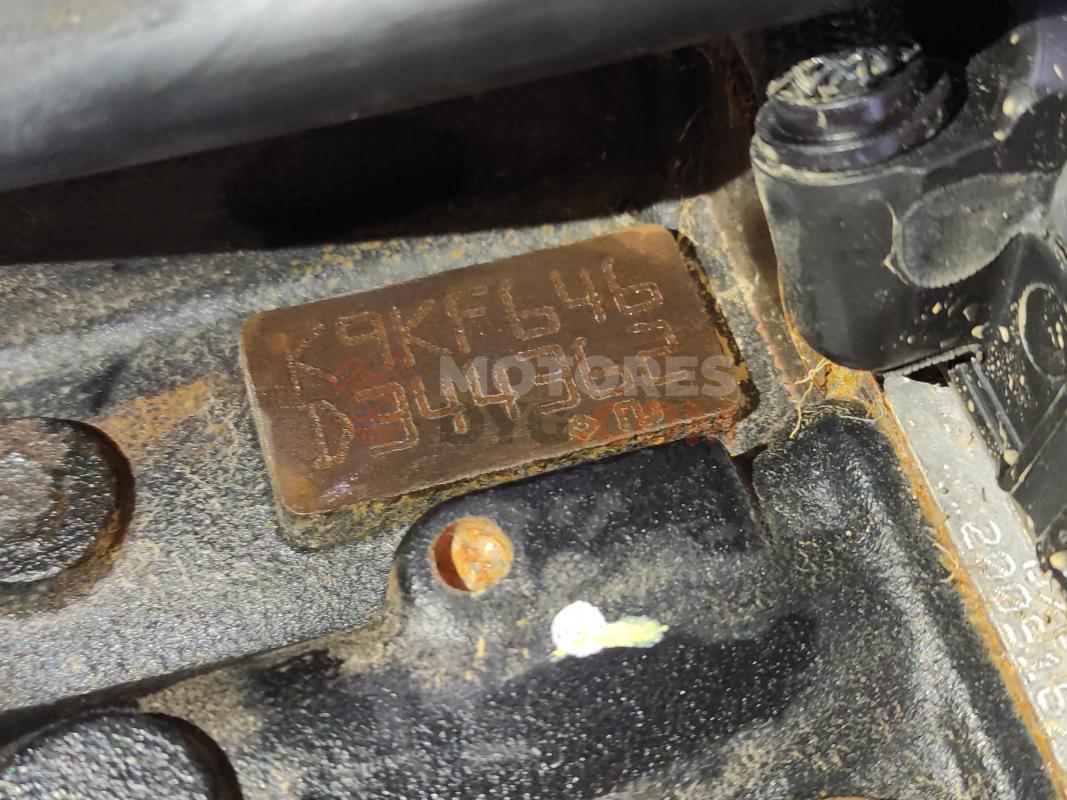 Motor K9KF646 - K9KF6 - K9K646 Nissan Qashqai II 1.5 dCi (110 cv)