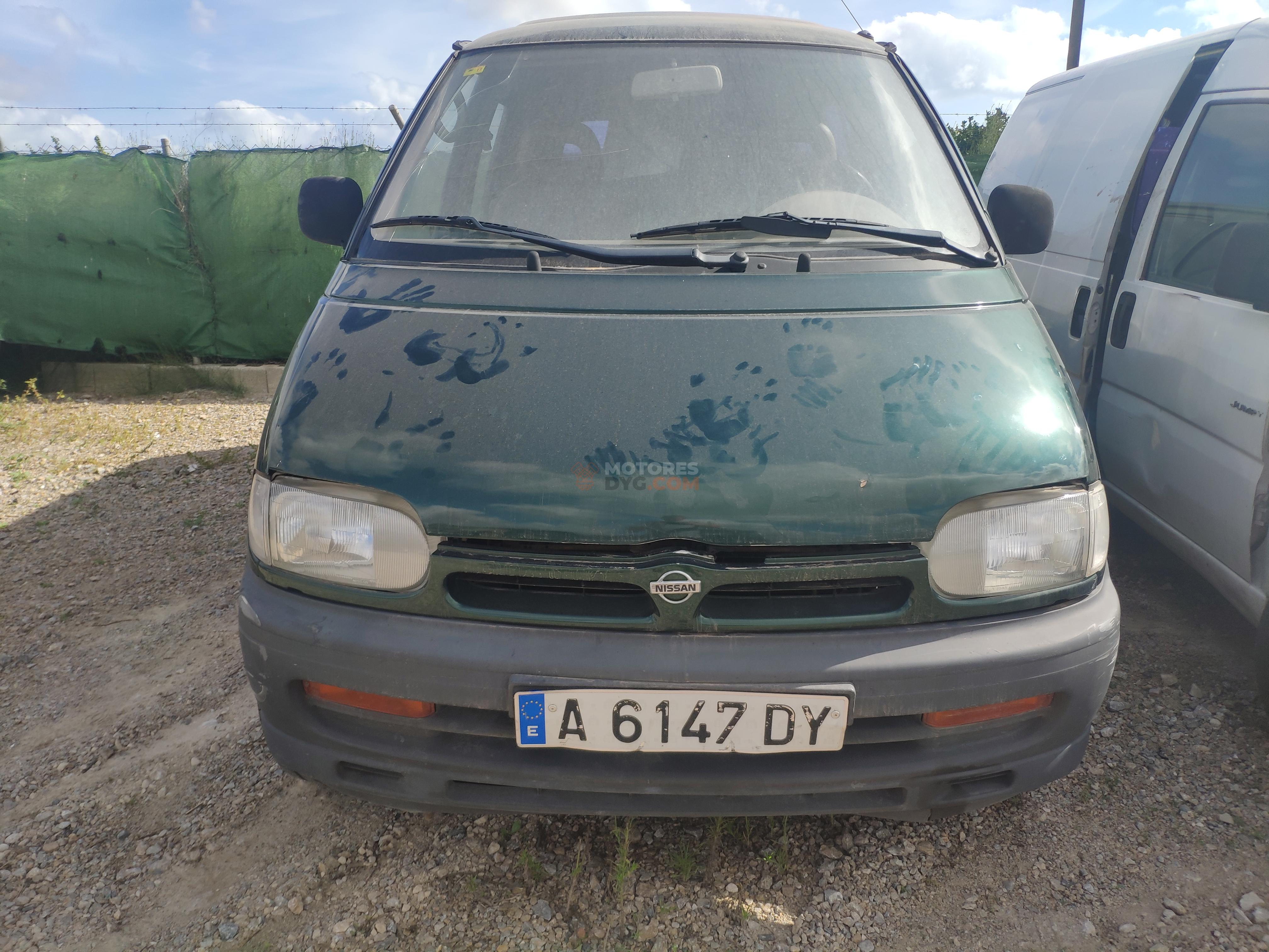 Motor DLD23A Nissan Vanette Cargo 2.3 d (75 cv)