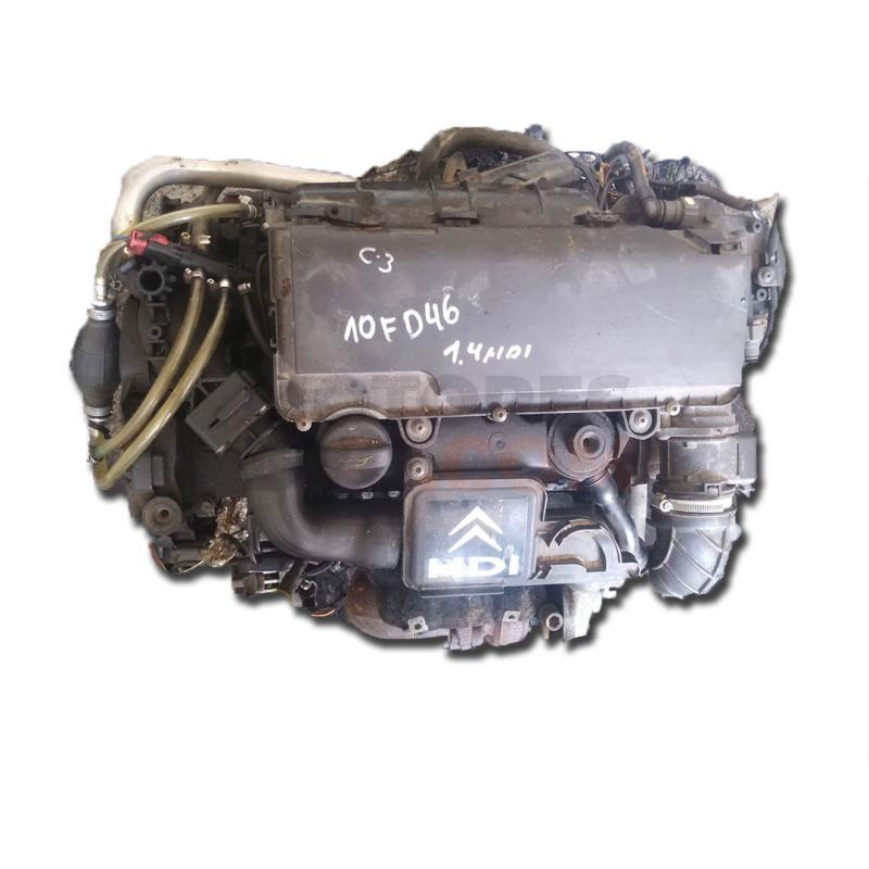 Motor NMYR Citroen C2 (Fase I, 2003) 1.4 HDi (68 cv)