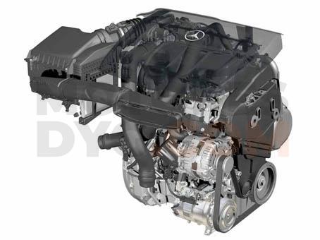Motor OM 607.951 (K9K) Mercedes Benz GLA (X156, Versión 2017) GLA 180d (109 cv) DCT